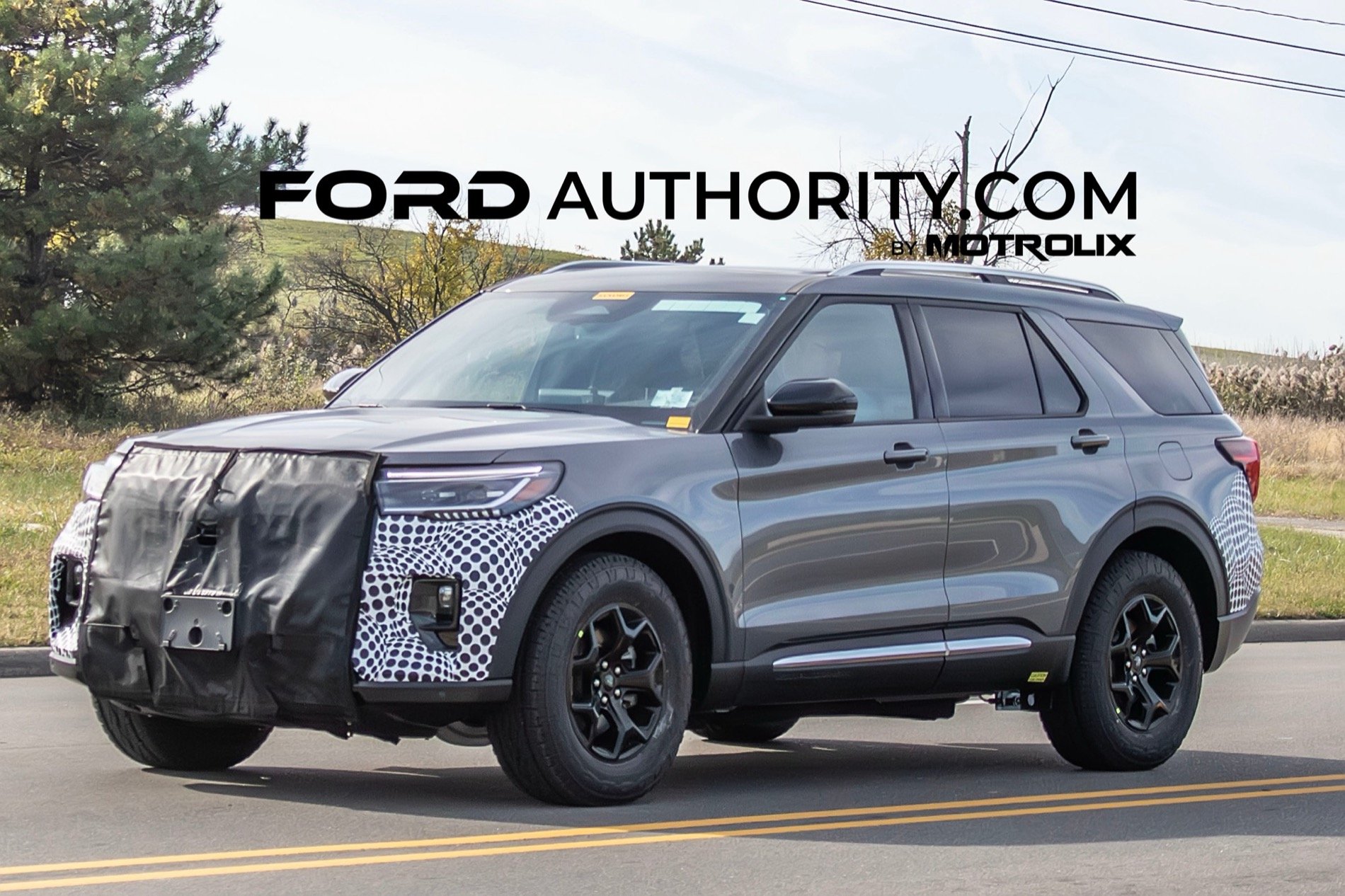 Ford Explorer lộ bản mới cho dân mê địa hình, dễ ra mắt năm nay cạnh tranh Palisade XRT- Ảnh 3.