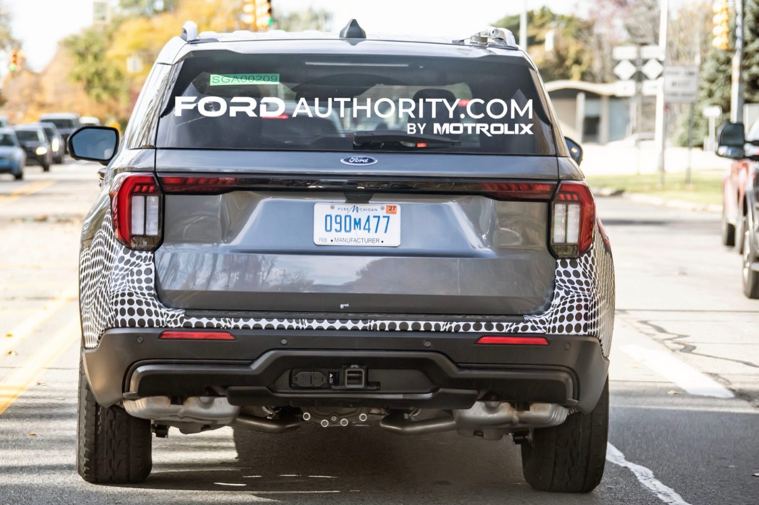 Ford Explorer lộ bản mới cho dân mê địa hình, dễ ra mắt năm nay cạnh tranh Palisade XRT- Ảnh 5.