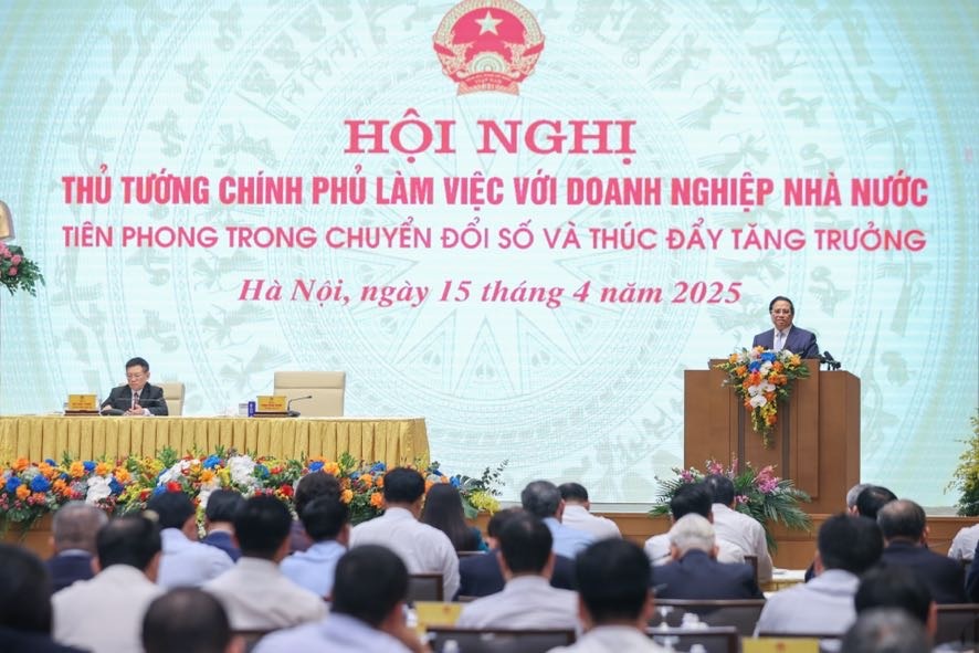 Hội nghị Thủ tướng Chính phủ làm việc với các Doanh nghiệp Nhà nước ngày 15/4