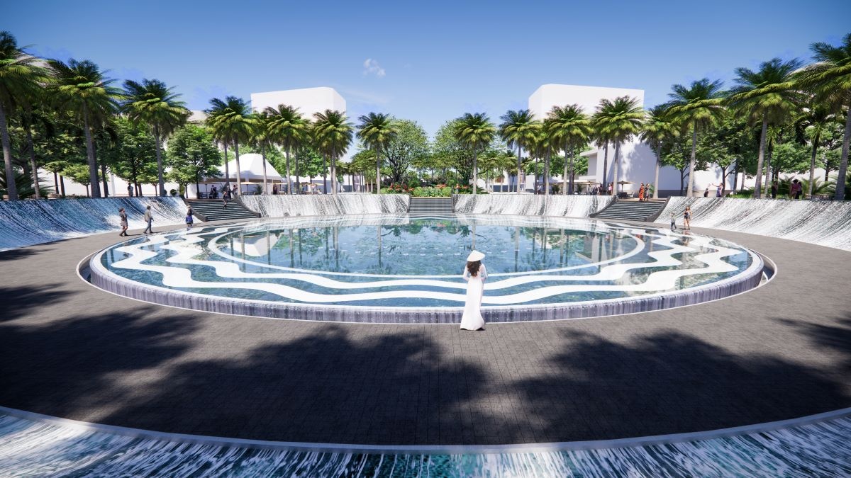 Mỗi công trình đều ẩn chứa một câu chuyện về thiết kế (Ảnh: Sun Property) Mỗi công trình đều ẩn chứa một câu chuyện về thiết kế (Ảnh: Sun Property)
