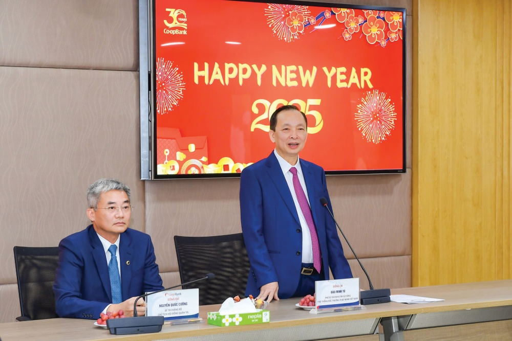 Phó Thống đốc Đào Minh Tú: Xây dựng Co-opBank phát triển đủ mạnh dẫn dắt hệ thống QTDND