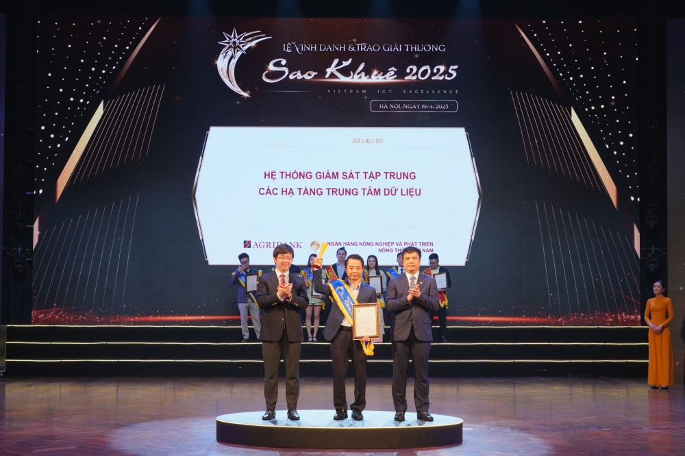 Agribank ghi dấu ấn với 6 sản phẩm – dịch vụ đạt Giải thưởng Sao Khuê 2025 Agribank ghi dấu ấn với 6 sản phẩm – dịch vụ đạt Giải thưởng Sao Khuê 2025