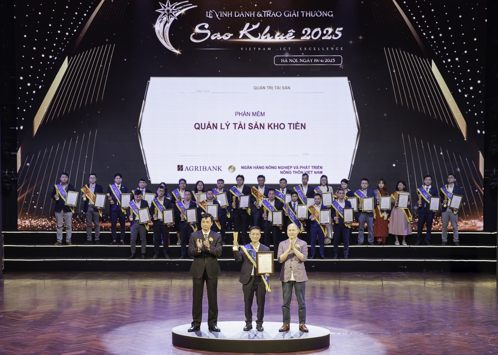 Agribank ghi dấu ấn với 6 sản phẩm – dịch vụ đạt Giải thưởng Sao Khuê 2025 Agribank ghi dấu ấn với 6 sản phẩm – dịch vụ đạt Giải thưởng Sao Khuê 2025