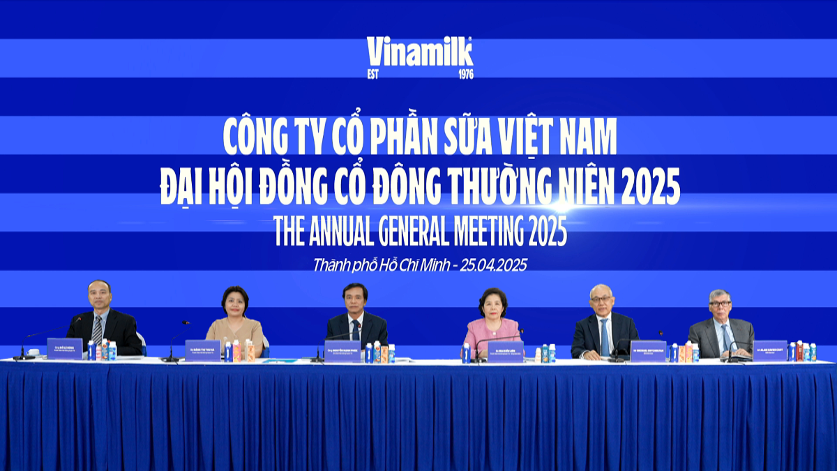 Đại hội cổ đông của Vinamilk năm 2025 diễn ra vào chiều ngày 25/4 Đại hội cổ đông của Vinamilk năm 2025 diễn ra vào chiều ngày 25/4
