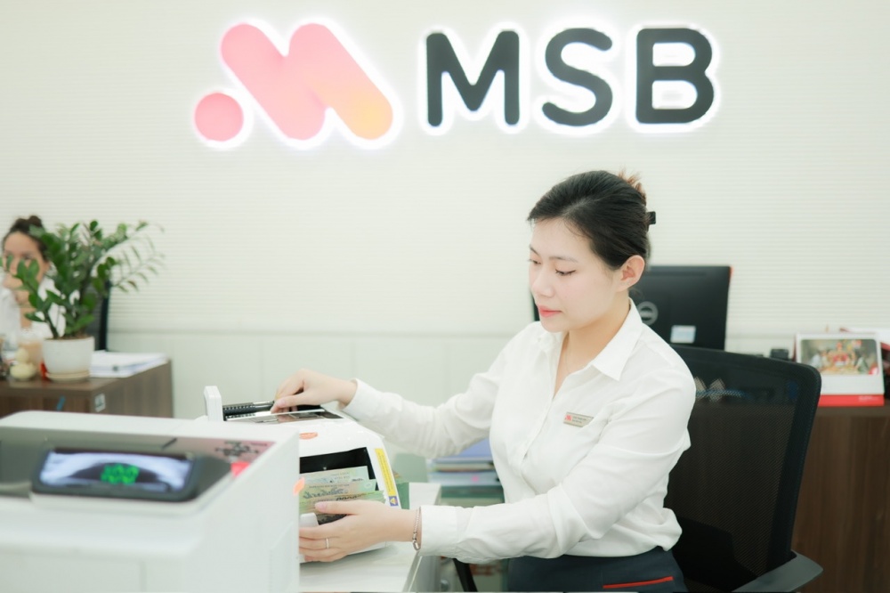 Quý I/2025 MSB đạt mức tăng trưởng tín dụng ấn tượng 8,92%
