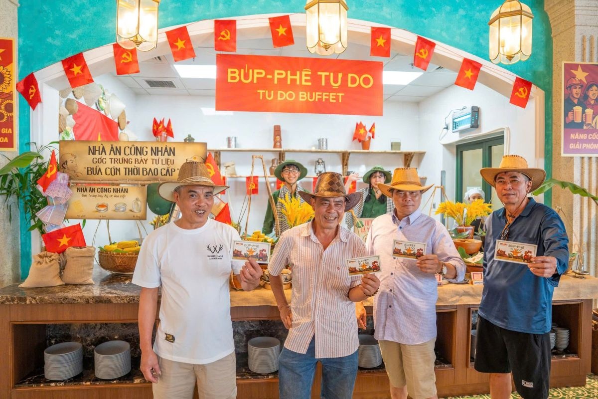  Buffet Tự Do mang đến những món ăn từng là “mảnh ghép tuổi thơ”