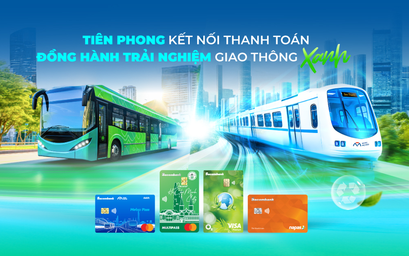 Mở lối tương lai: Sacombank đồng hành phát triển giao thông xanh, thông minh