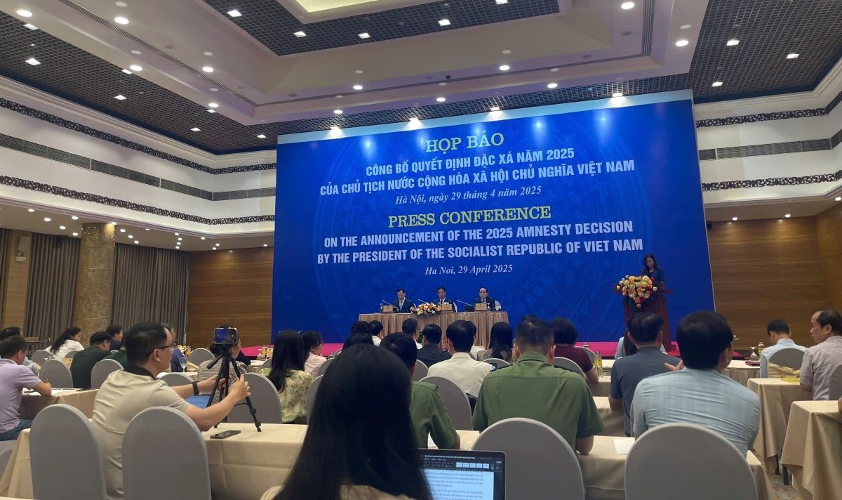 Hơn 8.000 phạm nhân được hưởng đặc xá năm 2025