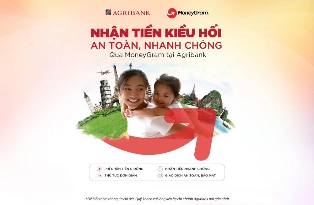 MoneyGram hợp tác Agribank mở rộng mạng lưới chuyển tiền toàn cầu tại Việt Nam MoneyGram hợp tác Agribank mở rộng mạng lưới chuyển tiền toàn cầu tại Việt Nam