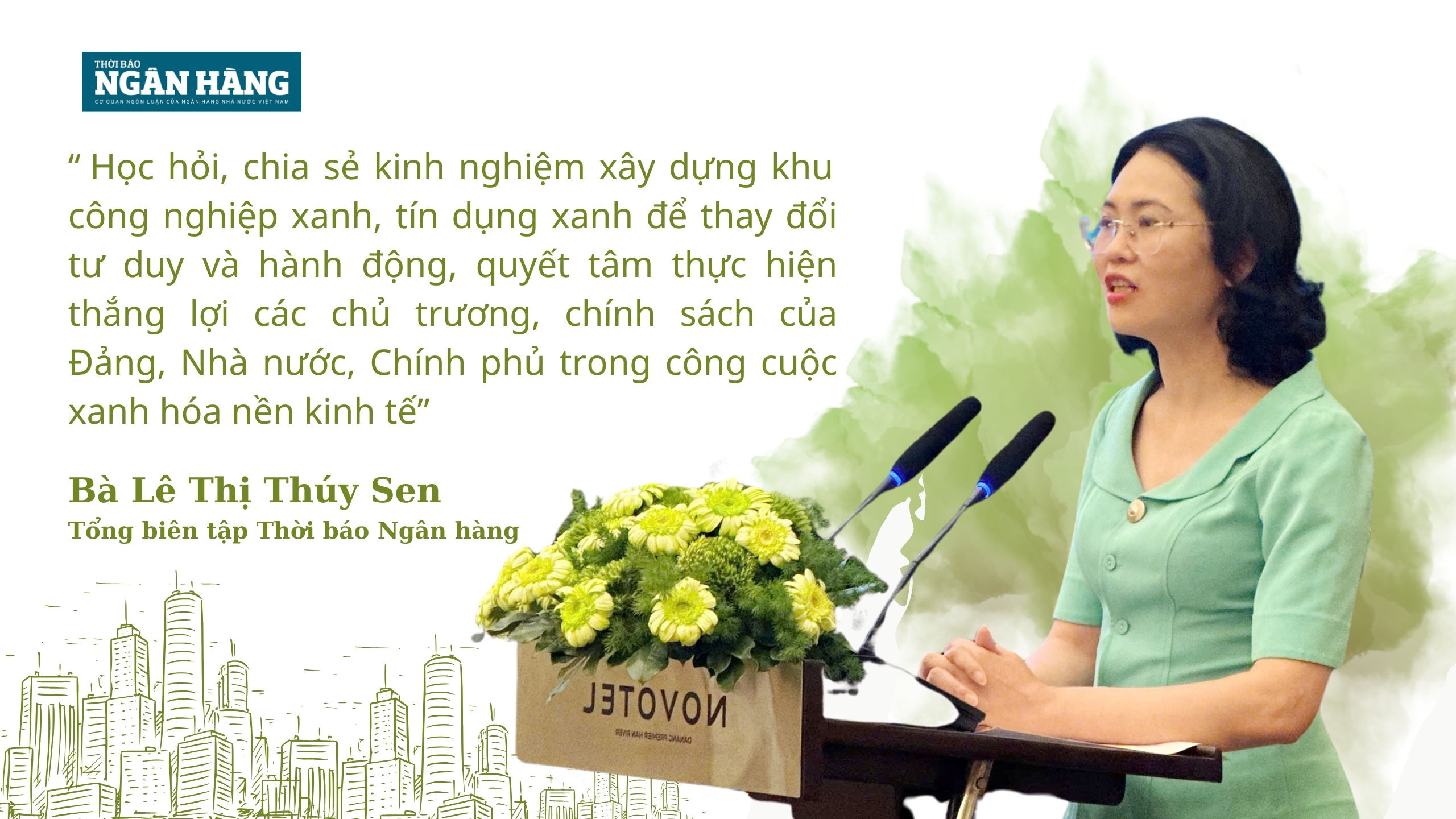 Chia sẻ và kết nối tín dụng xanh – khu công nghiệp xanh vì mục tiêu phát triển bền vững