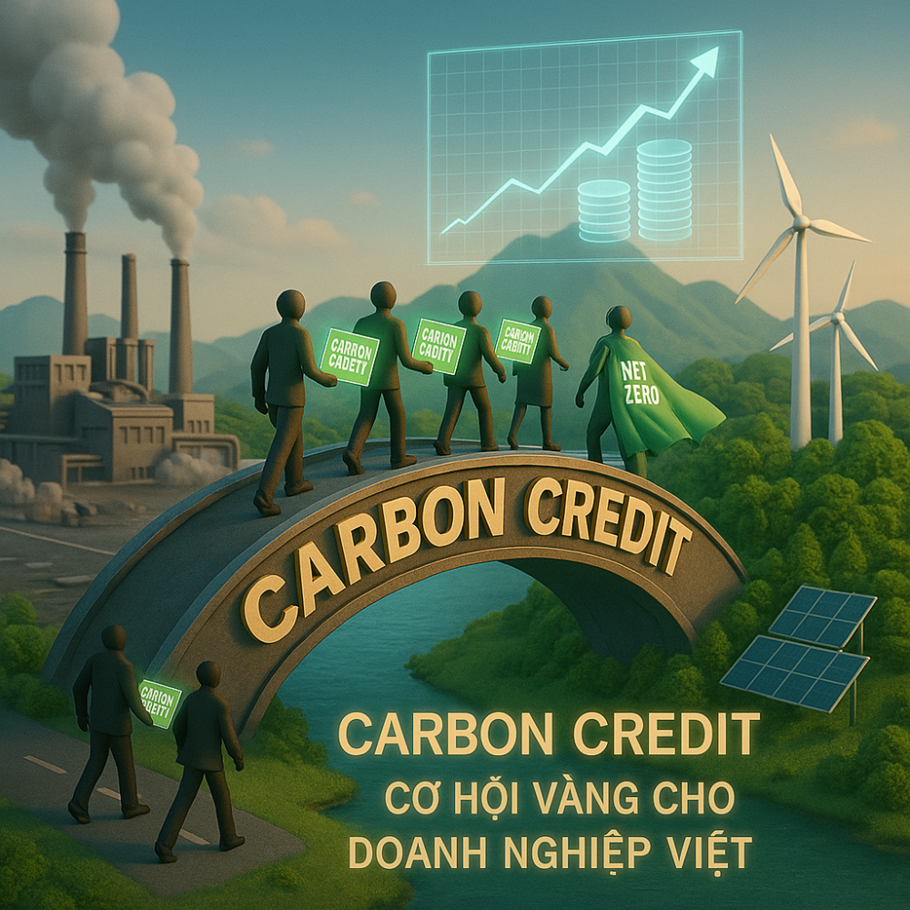 Tín chỉ Carbon - Cơ hội vàng cho doanh nghiệp Việt trong chuyển đổi xanh