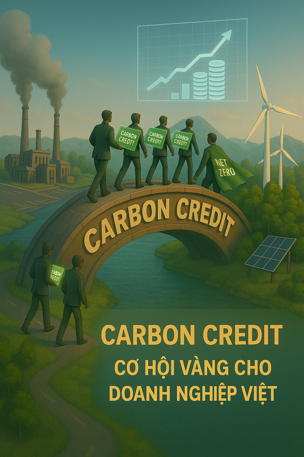 Tín chỉ carbon giúp doanh nghiệp giảm chi phí phát thải, đồng thời nâng cao năng lực cạnh tranh trên thị trường toàn cầu Tín chỉ carbon giúp doanh nghiệp giảm chi phí phát thải, đồng thời nâng cao năng lực cạnh tranh trên thị trường toàn cầu