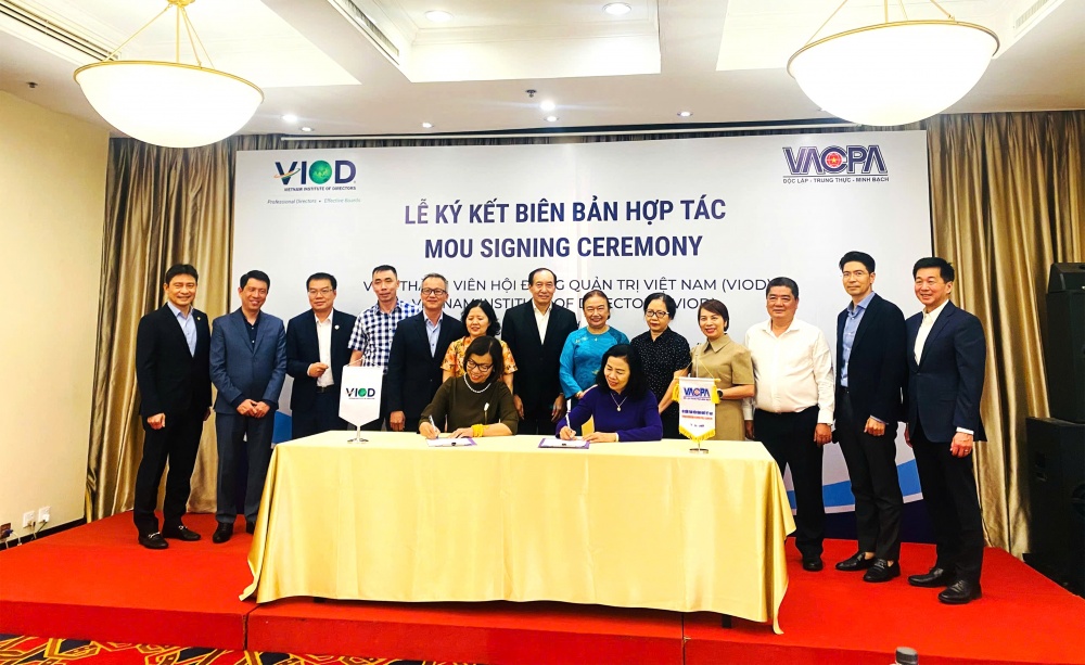 VIOD và VACPA hợp tác thúc đẩy quản trị công ty minh bạch và ứng phó biến đổi khí hậu
