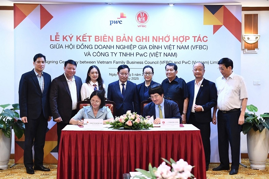 Hội đồng Doanh nghiệp Gia đình Việt Nam và PwC Việt Nam ký kết Biên bản Ghi nhớ Hợp tác Hội đồng Doanh nghiệp Gia đình Việt Nam và PwC Việt Nam ký kết Biên bản Ghi nhớ Hợp tác