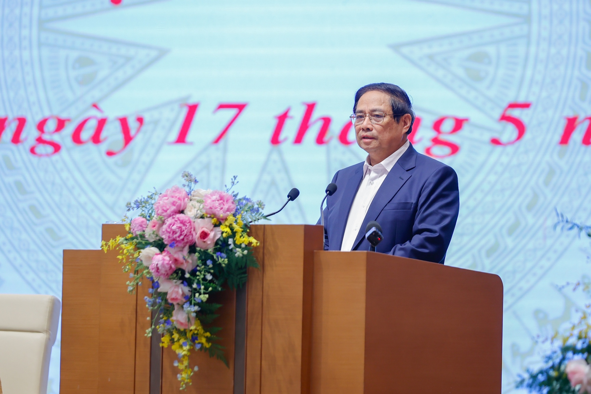Thủ tướng chủ trì Phiên họp lần thứ hai Ban Chỉ đạo của Chính phủ về phát triển KHCN, đổi mới sáng tạo, chuyển đổi số và Đề án 06 - Ảnh: VGP/Nhật Bắc