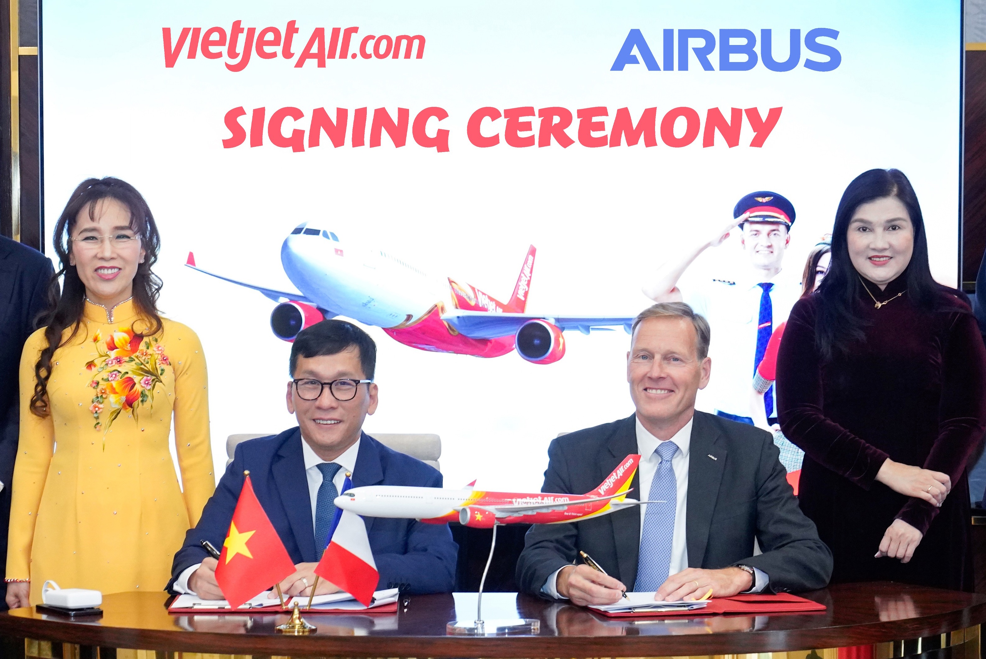 Hợp đồng mới giữa Vietjet và Airbus tăng gấp đôi đơn đặt hàng chốt cho dòng tàu A330neo lên 40 máy bay