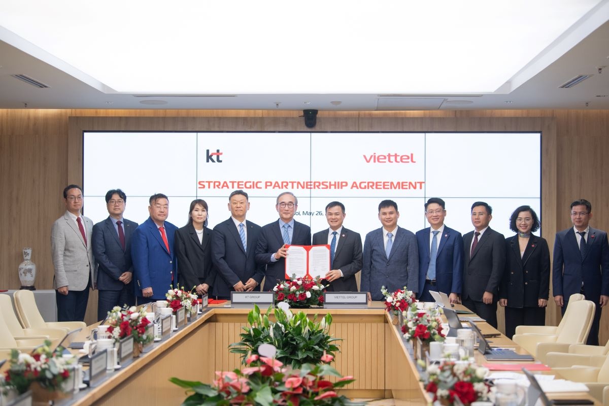 Tập đoàn Viettel và Tập đoàn KT ký hợp tác chiến lược