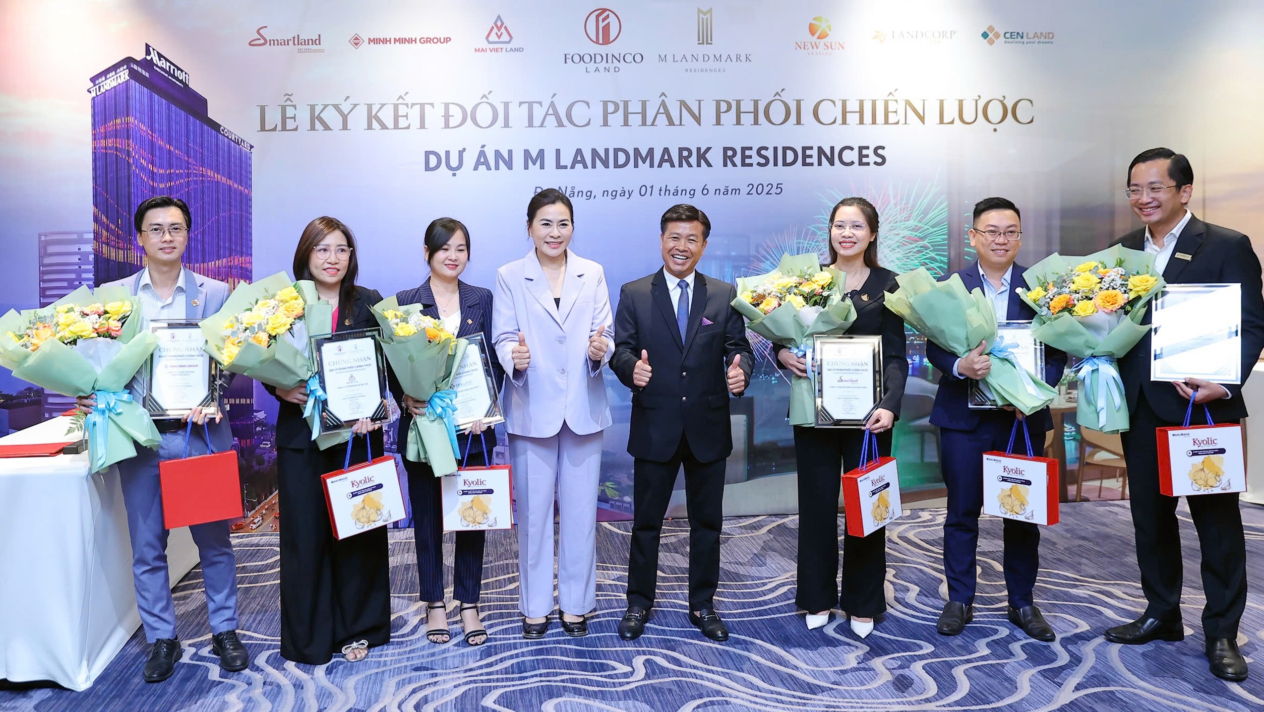 Lễ ký kết đối tác chiến lược dự án M Landmark Residences Lễ ký kết đối tác chiến lược dự án M Landmark Residences