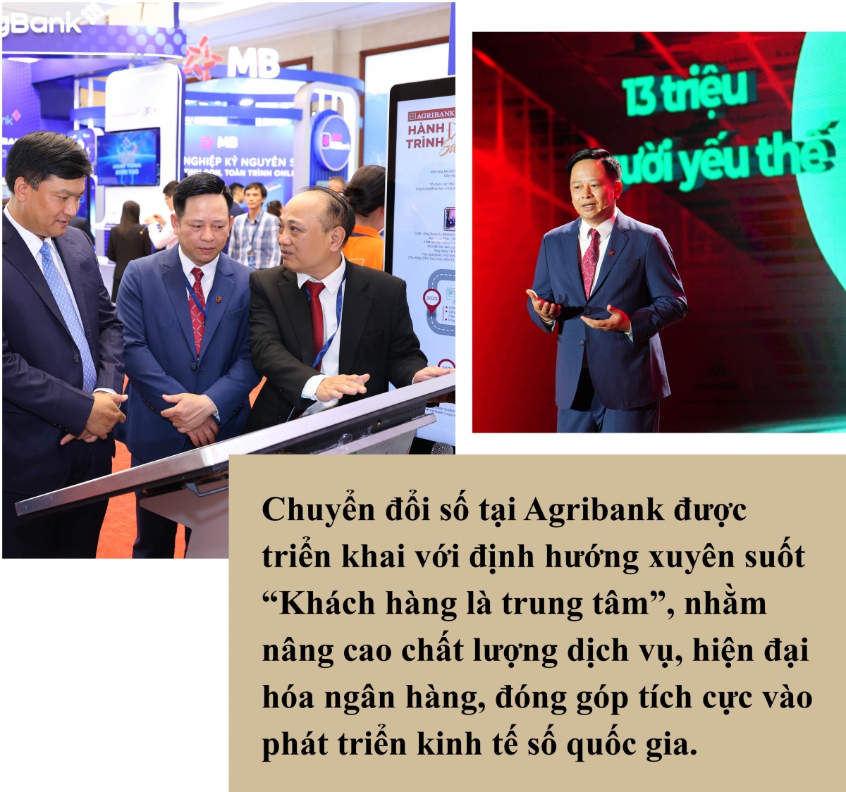 Agribank - Tiên phong đổi mới sáng tạo, chuyển đổi số để phát triển bền vững Agribank - Tiên phong đổi mới sáng tạo, chuyển đổi số để phát triển bền vững