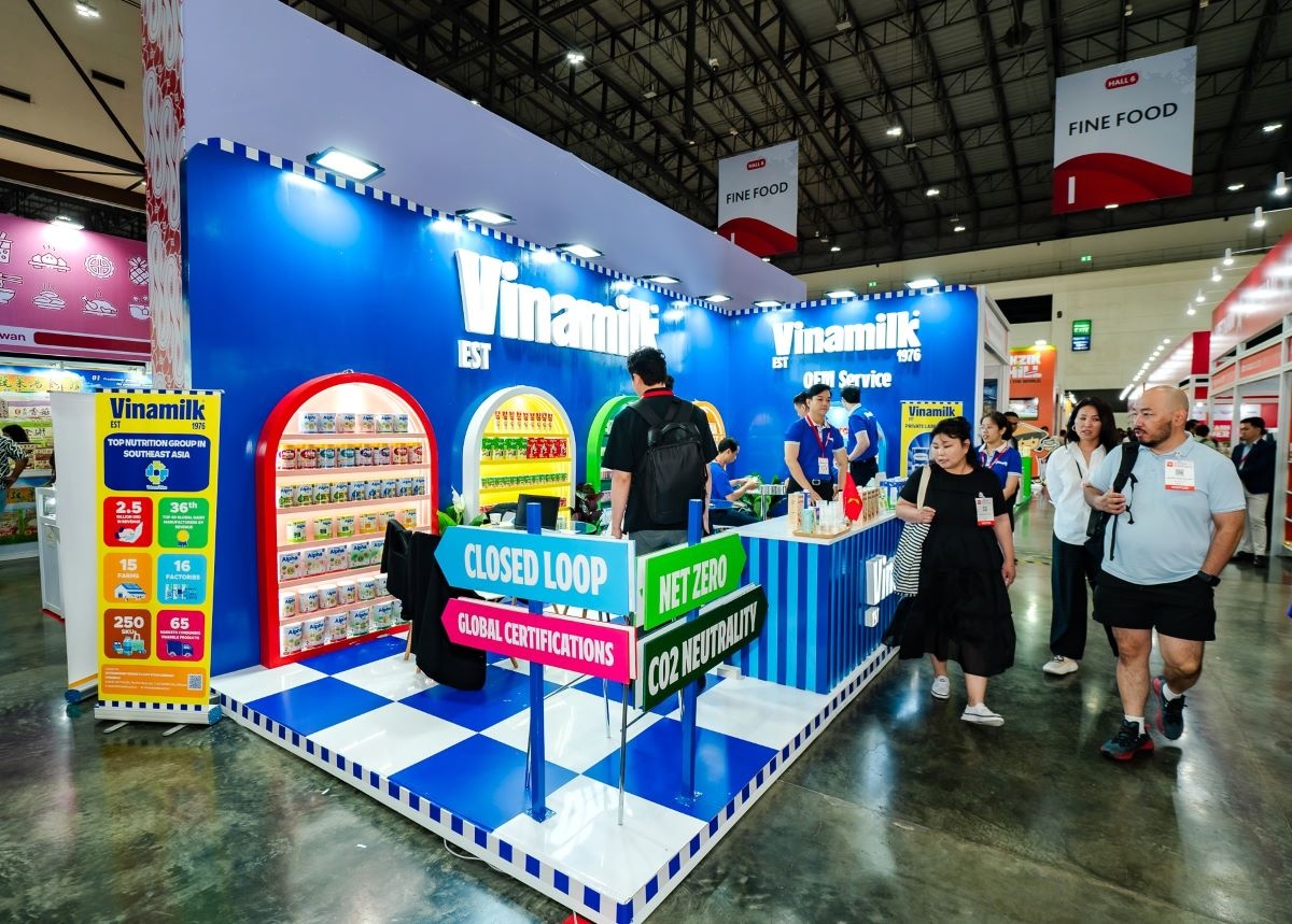 Thaifex Asia 2025 là Hội chợ F&B hàng đầu Châu Á mà Vinamilk đã tham gia gần 20 năm qua Thaifex Asia 2025 là Hội chợ F&B hàng đầu Châu Á mà Vinamilk đã tham gia gần 20 năm qua