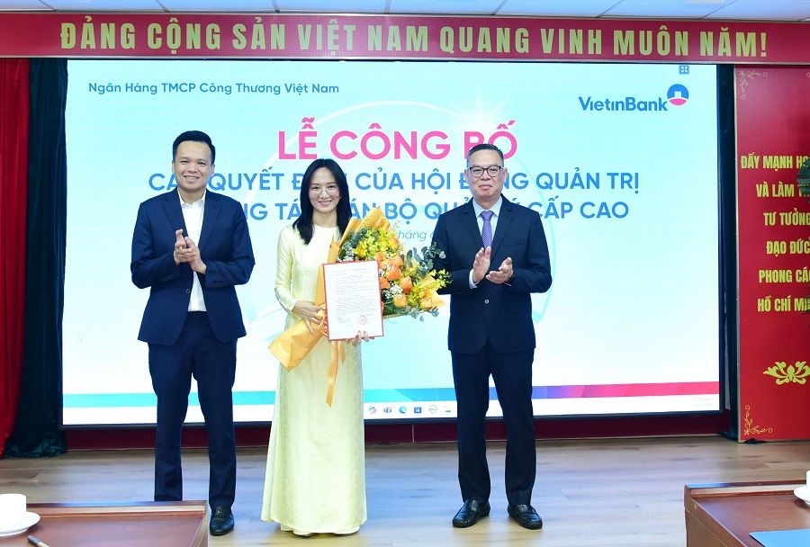 Bà Đặng Thị Việt Hà - Giám đốc VietinBank KCN Tiên Sơn giữ chức vụ Phó Tổng Giám đốc VietinBank từ ngày 1/6/2025.