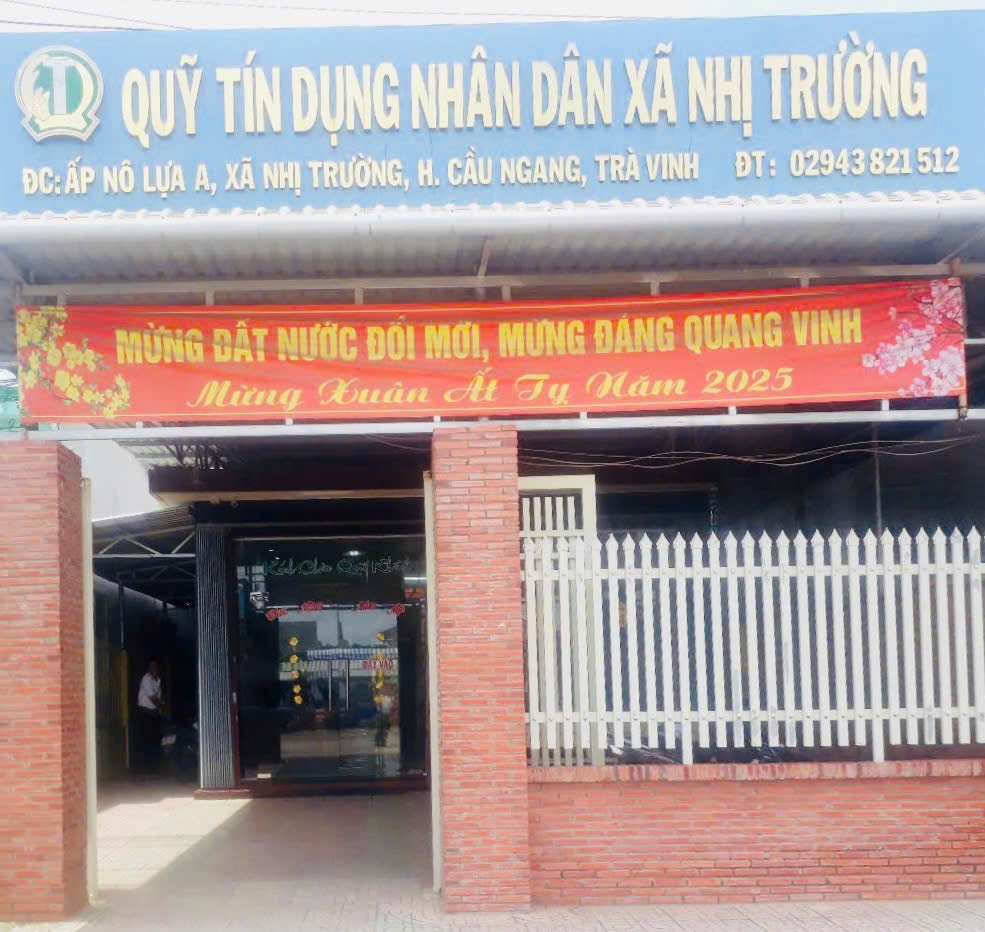 Quỹ tín dụng nhân dân Nhị Trường thông báo sửa đổi, bổ sung Giấy phép hoạt động