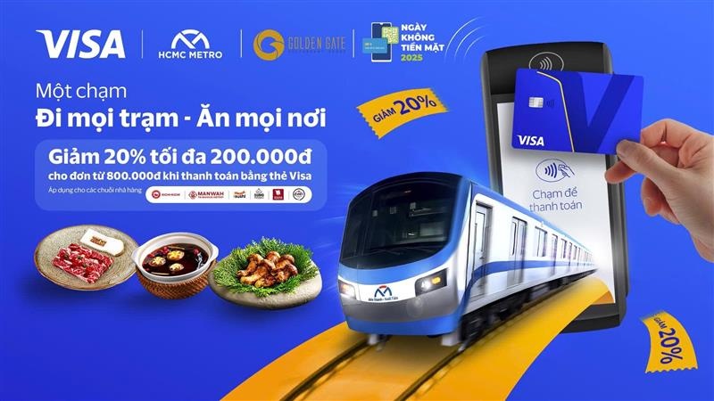 Visa thúc đẩy thanh toán số tại Việt Nam qua Chương trình Ngày không tiền mặt 2025 Visa thúc đẩy thanh toán số tại Việt Nam qua Chương trình Ngày không tiền mặt 2025