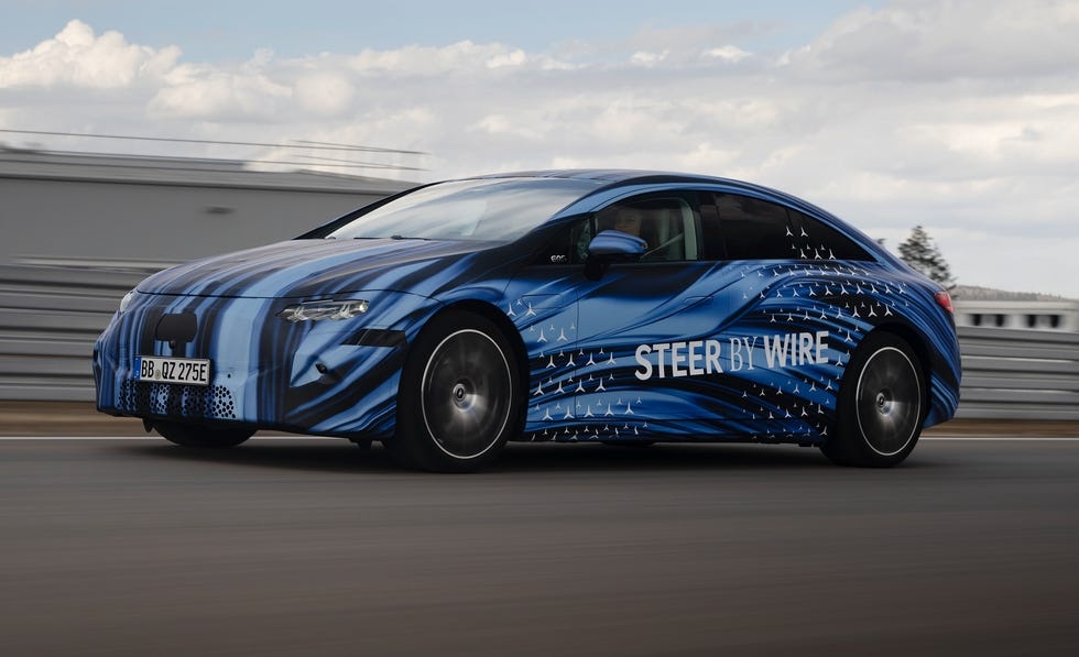 Mercedes-Benz sẽ trang bị hệ thống lái mới cho EQS từ năm 2026
