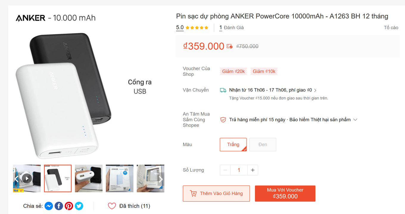 ANKER thu hồi hơn 1,1 triệu sạc dự phòng PowerCore 10000 vì nguy cơ cháy nổ ANKER thu hồi hơn 1,1 triệu sạc dự phòng PowerCore 10000 vì nguy cơ cháy nổ