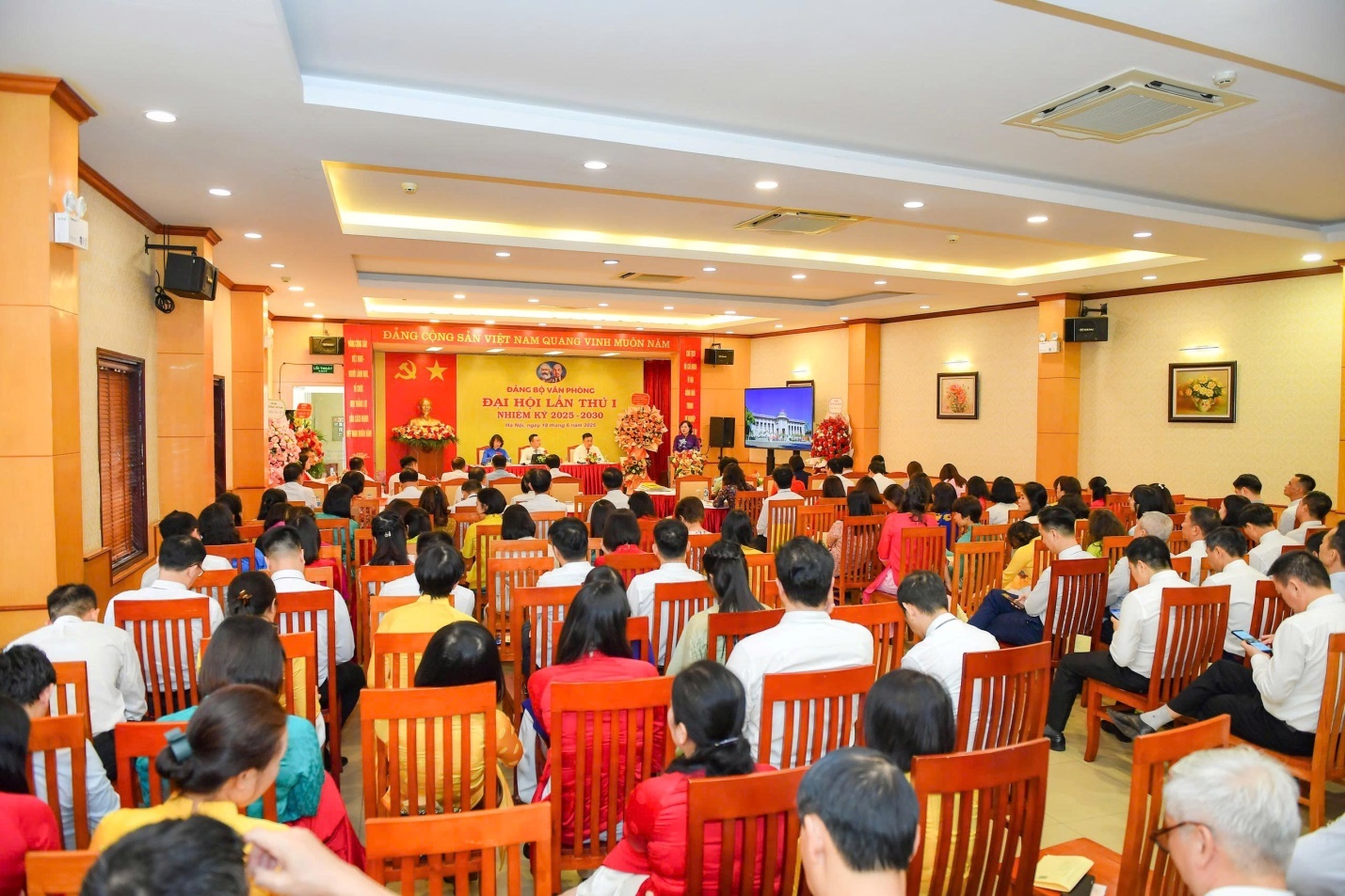 Toàn cảnh Đại hội. (Ảnh: Đức Khanh) Toàn cảnh Đại hội. (Ảnh: Đức Khanh)