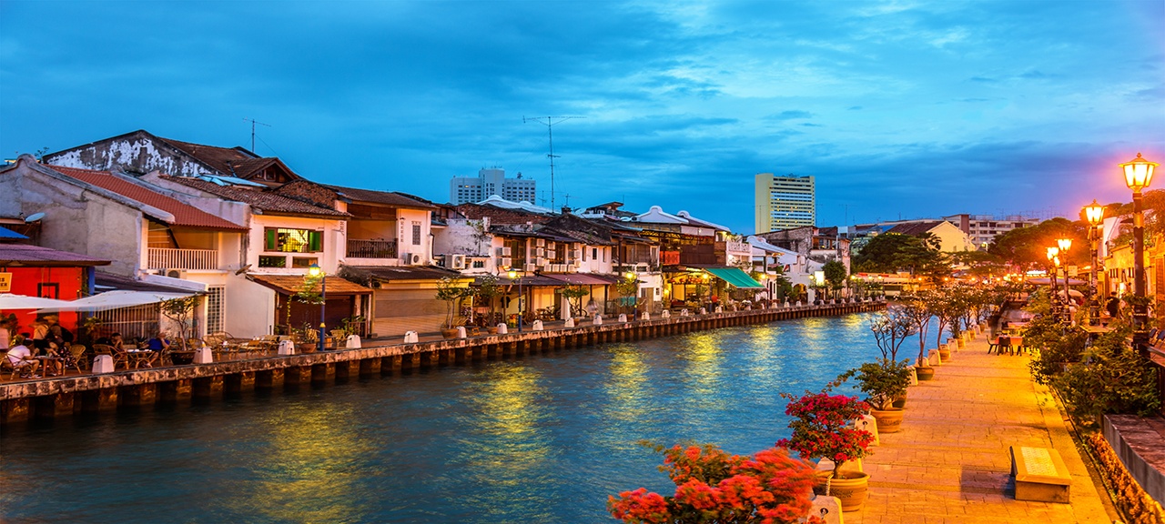 Malacca - Phố cổ bên dòng sông Malacca - Phố cổ bên dòng sông
