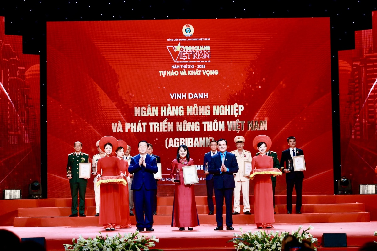 Agribank - Ngân hàng duy nhất được vinh danh tại chương trình 