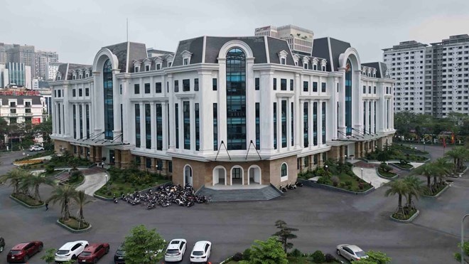Trụ sở Đảng ủy - UBND Phường Cầu Giấy ở số 96 Trần Thái Tông, phường Cầu Giấy, TP Hà Nội. Ảnh: Hữu Chánh Trụ sở Đảng ủy - UBND Phường Cầu Giấy ở số 96 Trần Thái Tông, phường Cầu Giấy, TP Hà Nội. Ảnh: Hữu Chánh