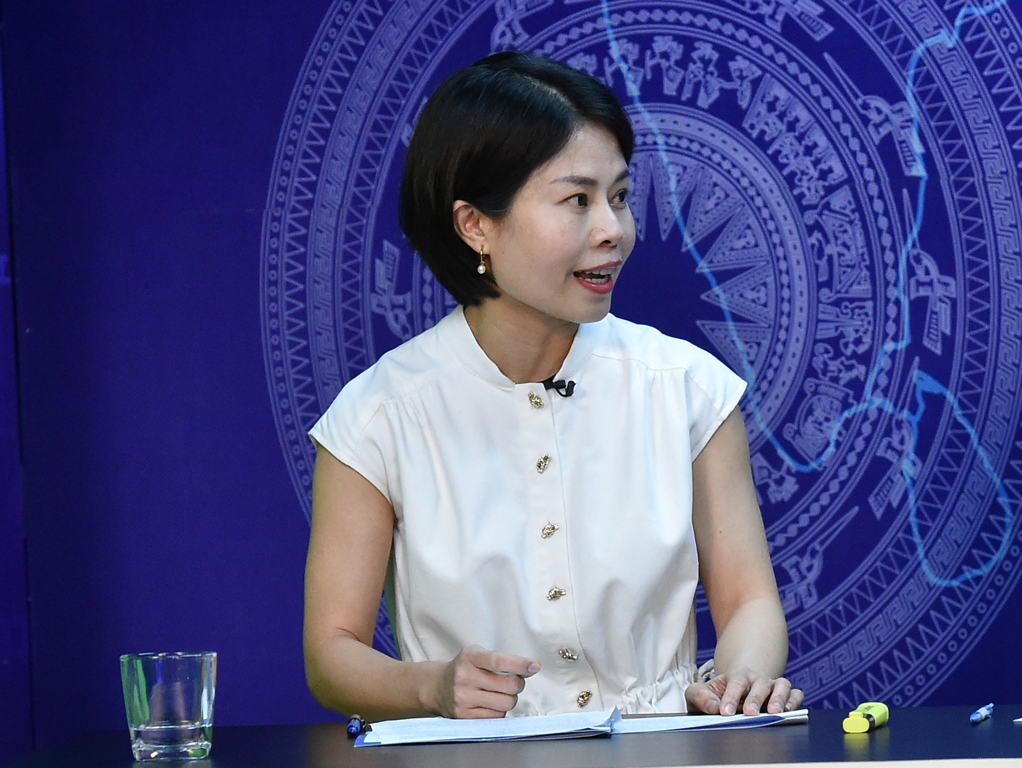 Bà Nguyễn Bảo Thanh Vân, Phó Tổng Giám đốc Ngân hàng Công thương Việt Nam (VietinBank) - Ảnh: VGP/Dương Tuấn Bà Nguyễn Bảo Thanh Vân, Phó Tổng Giám đốc Ngân hàng Công thương Việt Nam (VietinBank) - Ảnh: VGP/Dương Tuấn