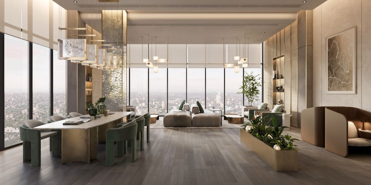  Một góc không gian business lounge đẳng cấp tại Lumière Prime Hills - một dự án thuộc dòng Lumière Series từ Masterise Homes