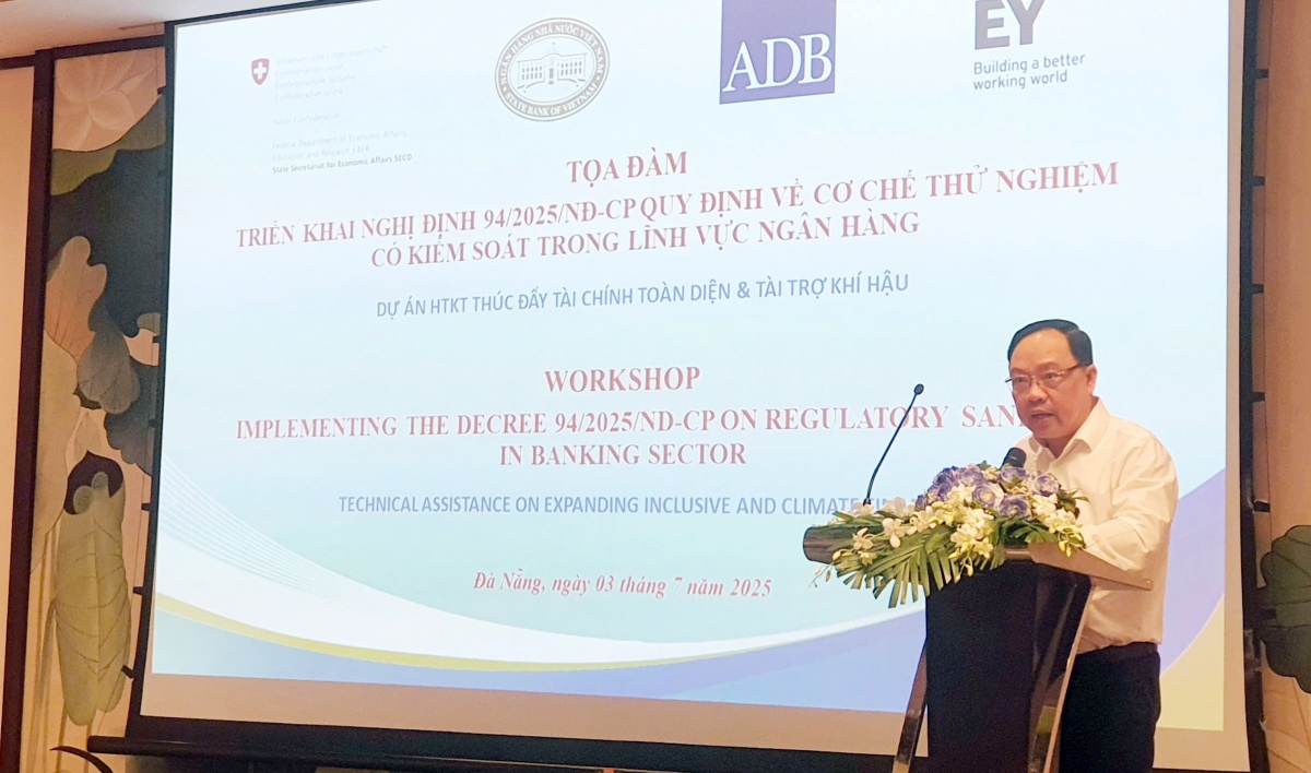 Mở đường cho cơ chế thử nghiệm có kiểm soát trong lĩnh vực ngân hàng