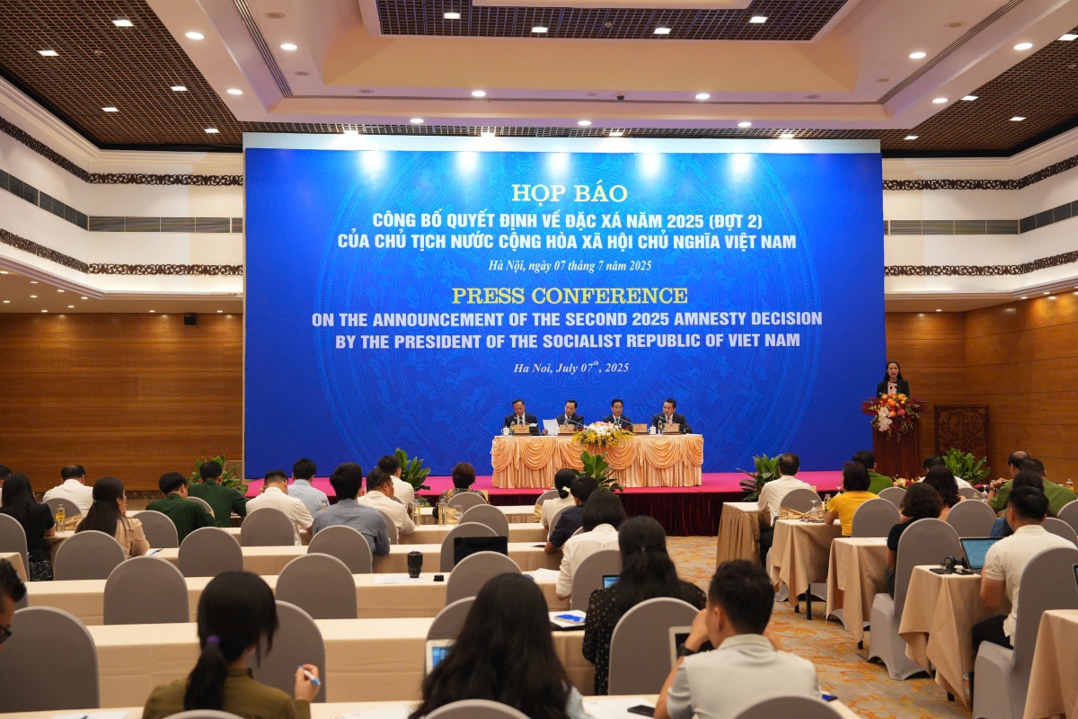 Công bố quyết định đặc xá đợt 2 dịp 80 năm Quốc khánh 2/9 Công bố quyết định đặc xá đợt 2 dịp 80 năm Quốc khánh 2/9