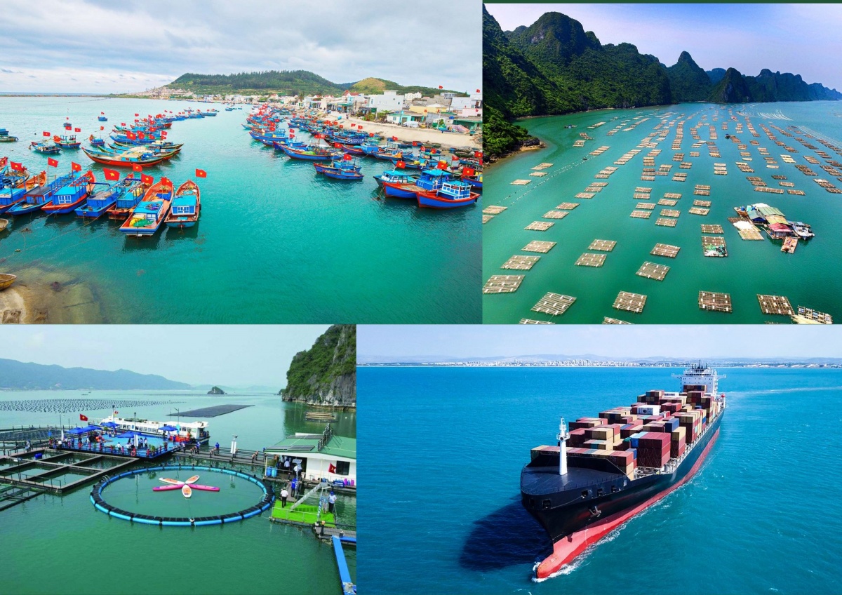 Phát triển kinh tế biển xanh đang là xu hướng của toàn cầu, nhằm góp phần trong việc hồi sinh biển và đại dương