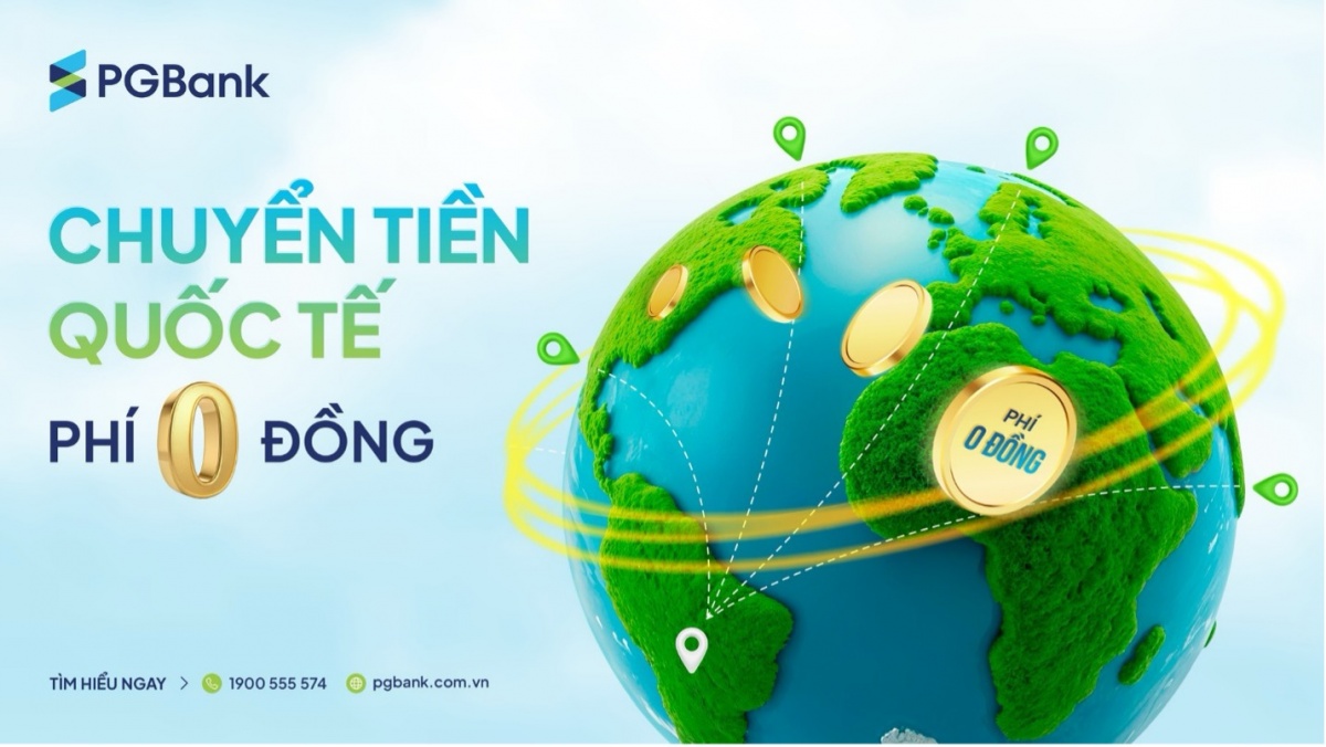PGBank ưu đãi lớn phí chuyển và tỷ giá mua ngoại tệ dành cho khách hàng cá nhân