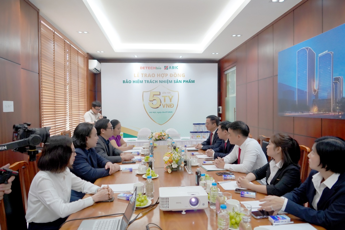 Bảo hiểm Agribank và Detech Bio ký thỏa thuận chiến lược toàn diện