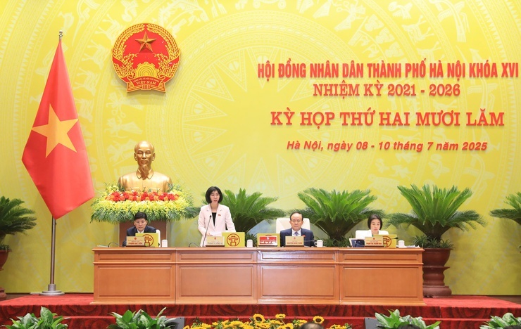 Đoàn Chủ tọa điều hành phiên làm việc tại Kỳ họp. Ảnh: Lê Hải Đoàn Chủ tọa điều hành phiên làm việc tại Kỳ họp. Ảnh: Lê Hải
