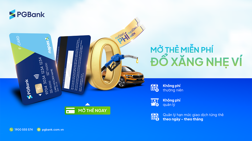 PGBank giới thiệu thẻ F-card: Giải pháp thanh toán xăng dầu chuyên biệt cho doanh nghiệp