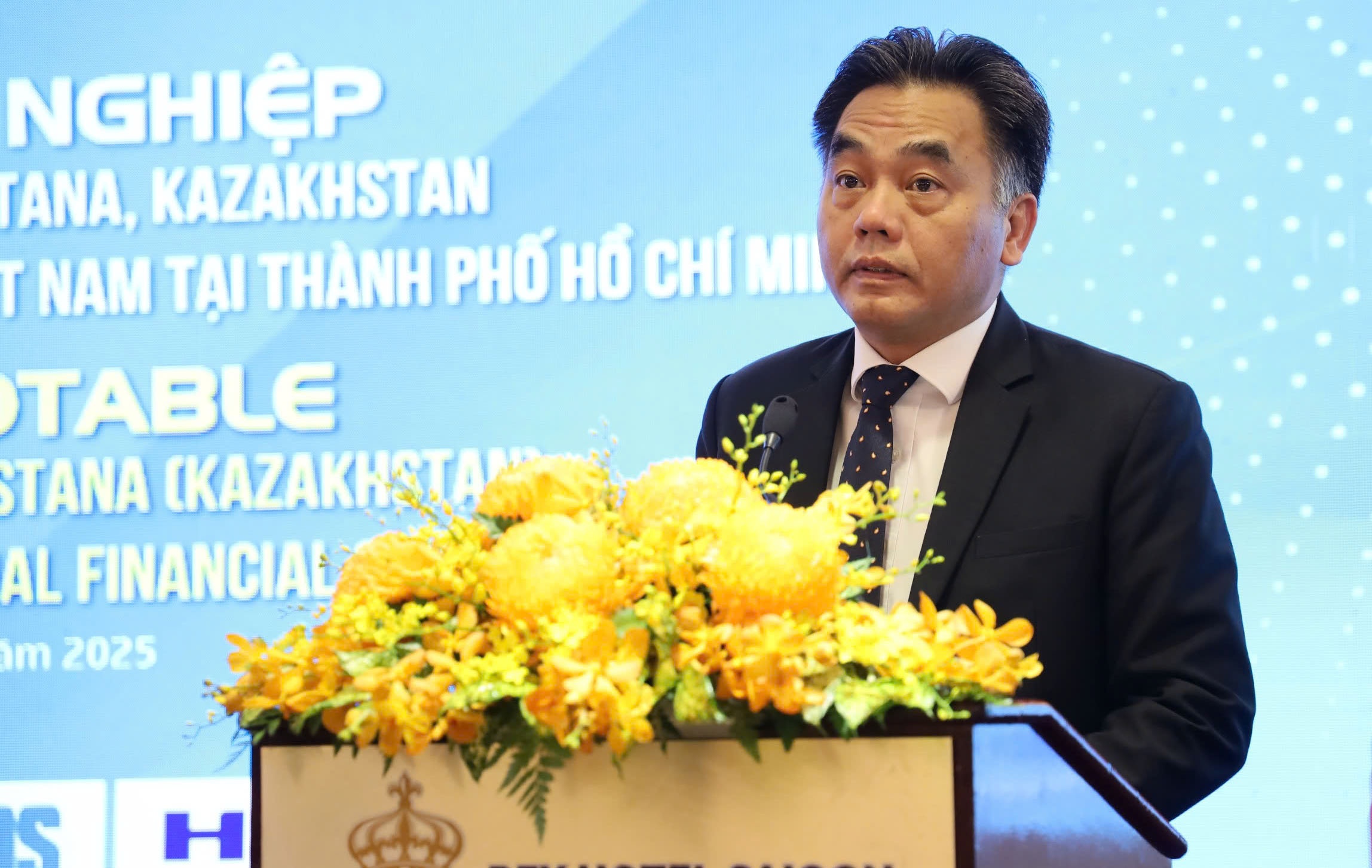Ông Nguyễn Lộc Hà cam kết phối hợp chặt chẽ với AIFC - Ảnh: ITPC