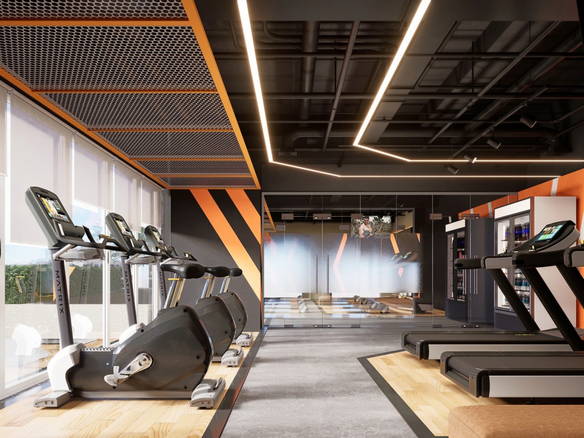 Phòng Gym tại Regal Residence được trang bị hiện đại, là không gian lý tưởng để cư dân duy trì thể lực, tái tạo năng lượng và khởi đầu ngày mới đầy hứng khởi. Ảnh Regal Group.