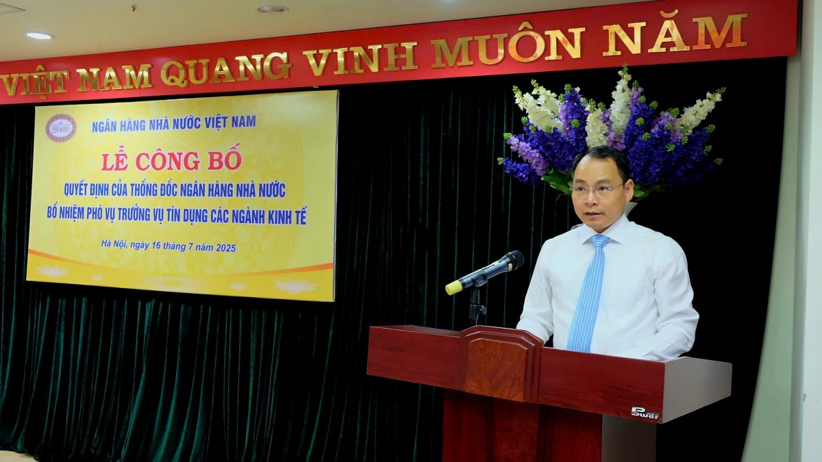 Bổ nhiệm ông Trần Anh Quý giữ chức Phó Vụ trưởng Vụ Tín dụng các ngành kinh tế Bổ nhiệm ông Trần Anh Quý giữ chức Phó Vụ trưởng Vụ Tín dụng các ngành kinh tế