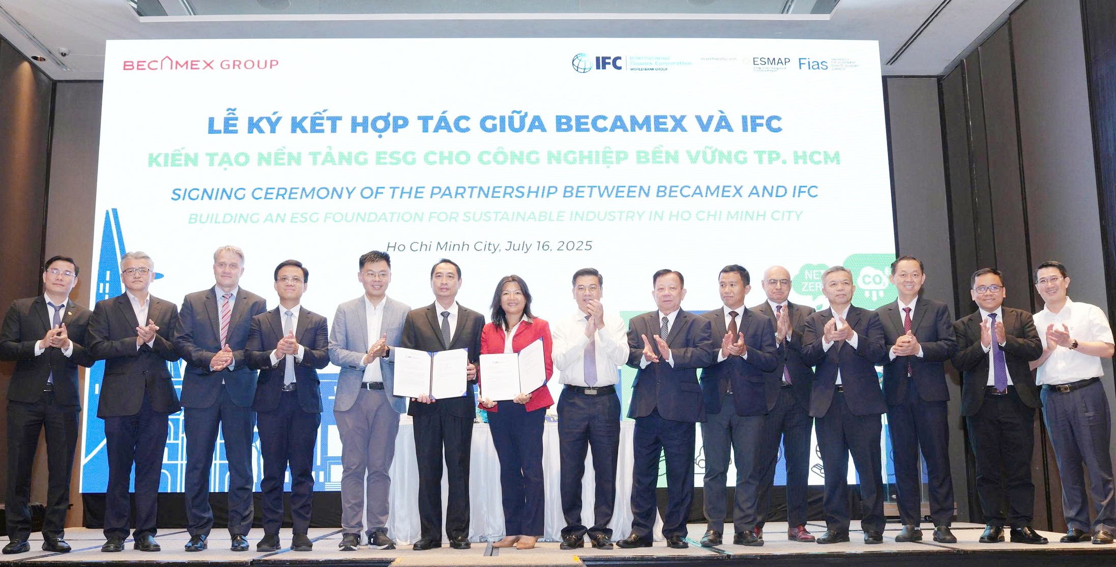Becamex và IFC hợp tác chiến lược thúc đẩy phát triển Khu công nghiệp sinh thái tại Việt Nam