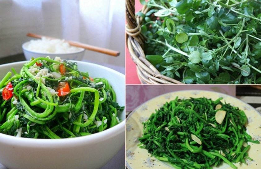 Siêu thực phẩm cải xoong với công dụng tuyệt vời