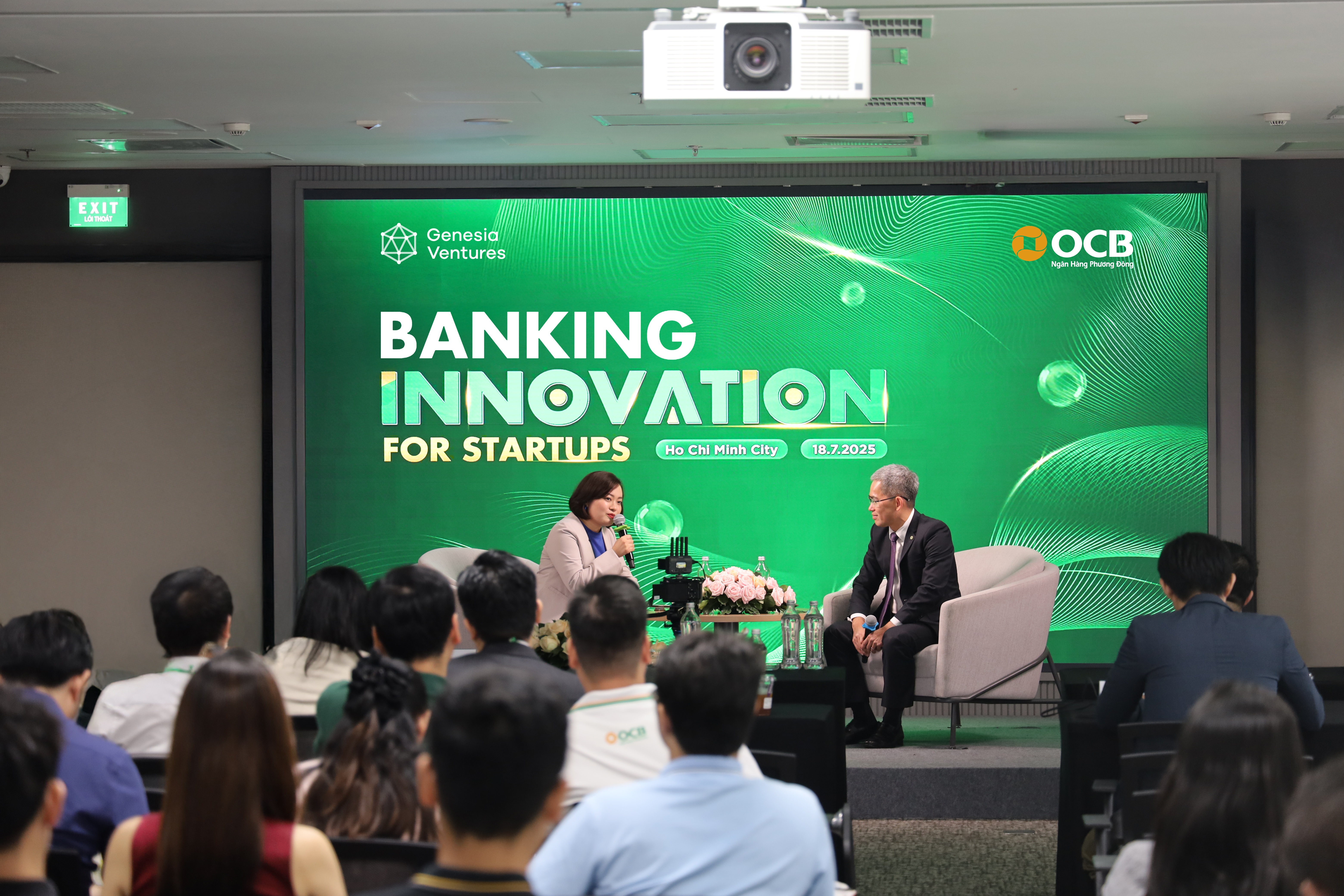 Vấn đề rào cản khiến Startups “khó chạm đến” các gói vay của ngân hàng đã được đào sâu trong cuộc đối thoại giữa Tổng Giám đốc OCB cùng Giám đốc Quốc gia Quỹ Genesia Ventures Vấn đề rào cản khiến Startups “khó chạm đến” các gói vay của ngân hàng đã được đào sâu trong cuộc đối thoại giữa Tổng Giám đốc OCB cùng Giám đốc Quốc gia Quỹ Genesia Ventures