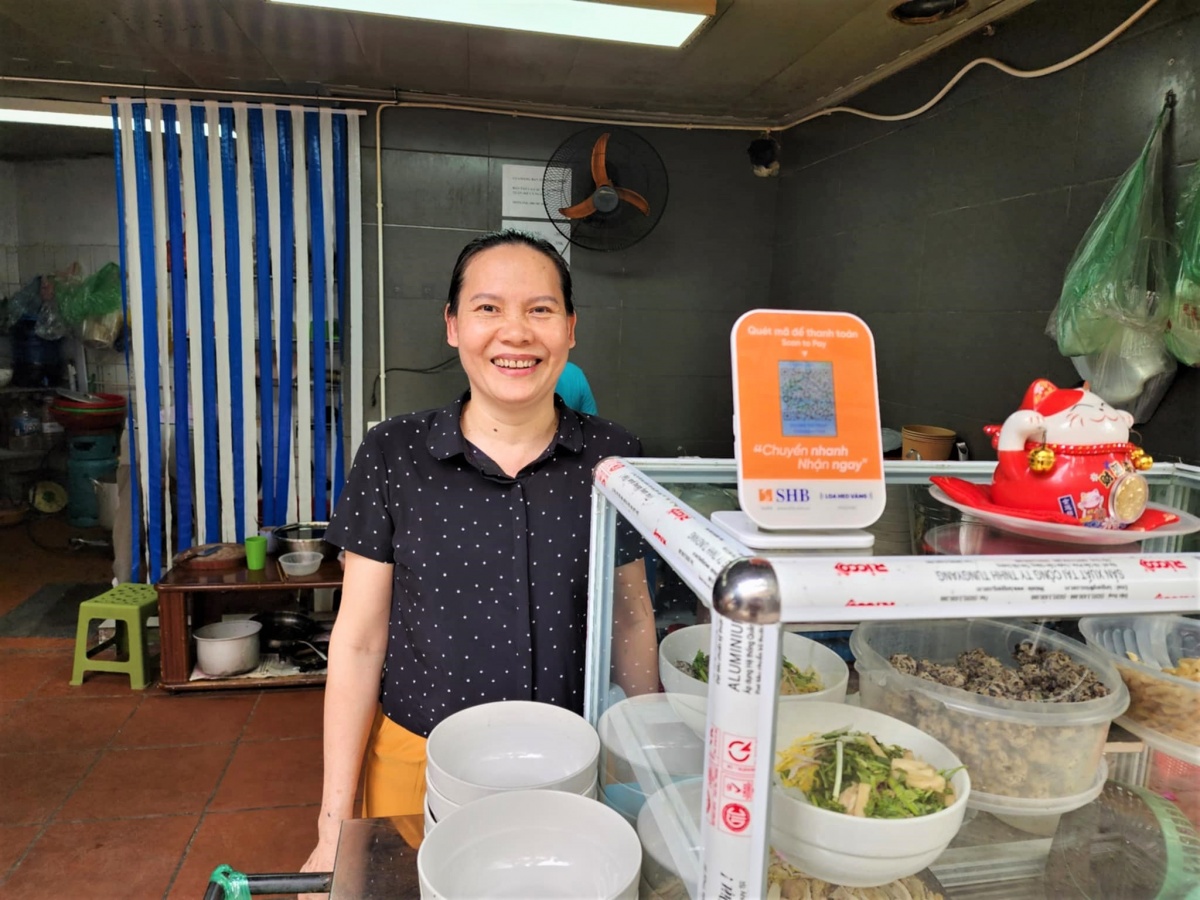 Tiểu thương vững bước số hóa cùng giải pháp ngân hàng
