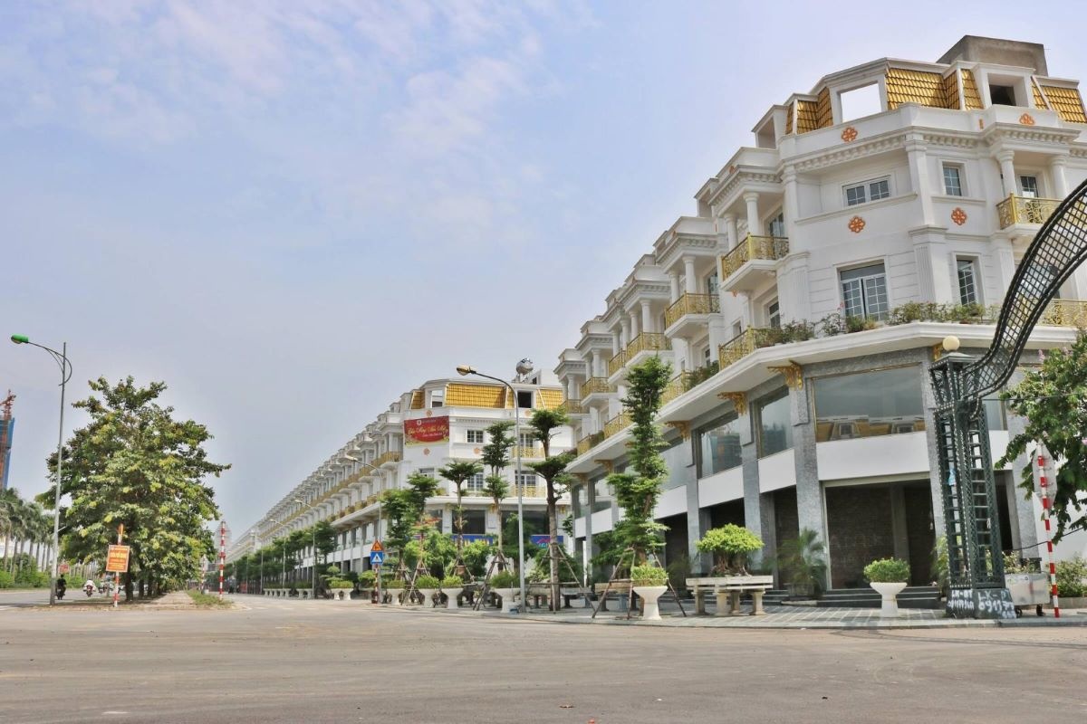 Một góc Khu đô thị Geleximco Lê Trọng Tấn Một góc Khu đô thị Geleximco Lê Trọng Tấn